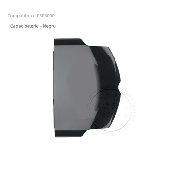 Capac baterie spate PSP 2000/3000 | Material: Plastic | Greutate: 5 g | Compatibil PSP 2000/3000