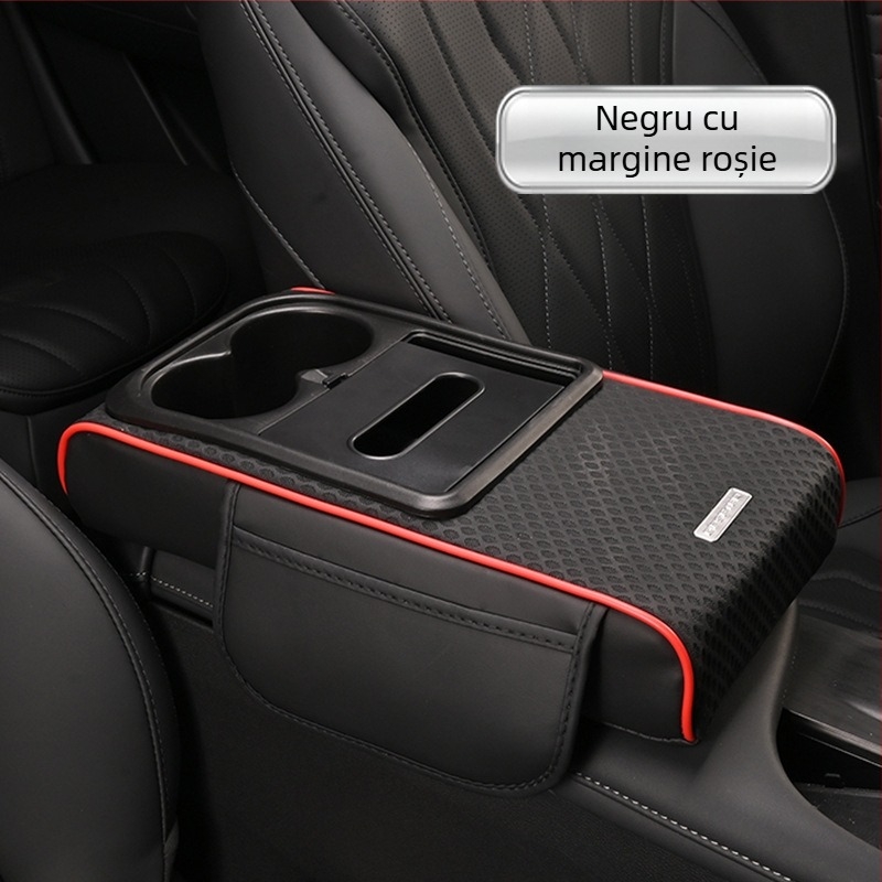 Padă de extindere pentru cotiera auto – Piele, Brand: +, Modele universale