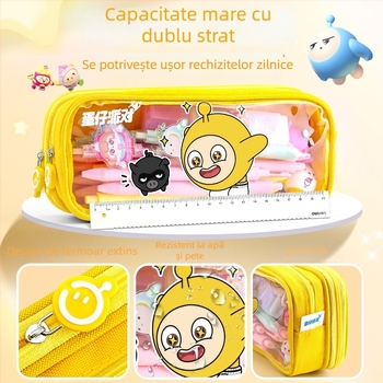 Penar transparent Eggman party — pânză, stil drăguț, brand Wheat and, IP autorizat (artă și creație culturală)