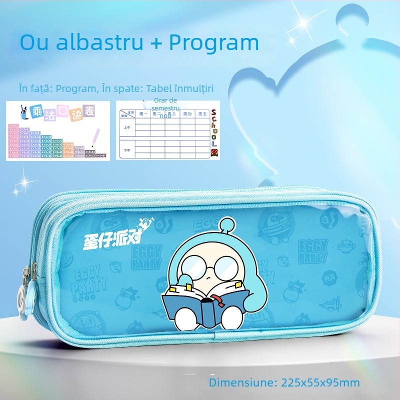 Penar transparent Eggman party — pânză, stil drăguț, brand Wheat and, IP autorizat (artă și creație culturală)