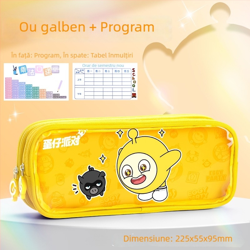 Penar transparent Eggman party — pânză, stil drăguț, brand Wheat and, IP autorizat (artă și creație culturală)