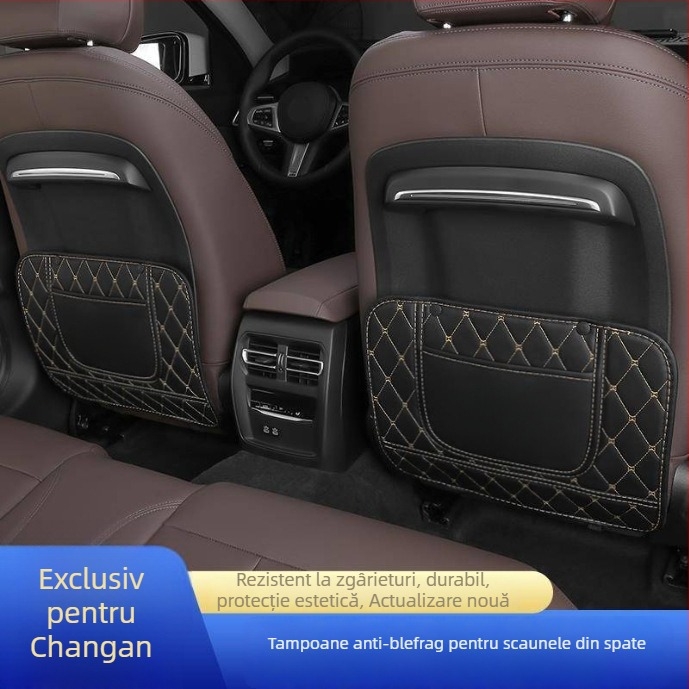 Pad protecție pentru spate, din piele, model cu siglă de marcă, marcă privată autorizată, compatibil cu Trumpchi GS4 GA4 GA6 GS3 GS5 GS8 M6 M8 GA3 Aion S