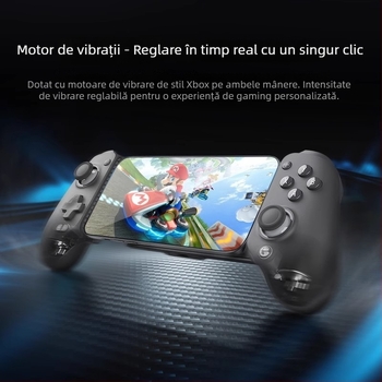 GameSir G8+ controller de joc wireless cu Bluetooth, interfață USB-C, vibrații, compatibil cu PC, Switch și dispozitive mobile
