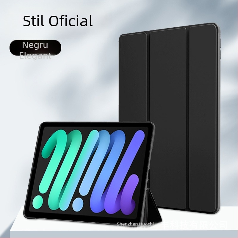 Carcasă din silicon pentru Apple iPad: compatibilă cu iPad Mini 7, iPad Pro 11, iPad Air 4 și iPad 10-a generație; funcție de somn suportată; protecție la șocuri, disipare a căldurii, închidere magnetică, anti-amprente