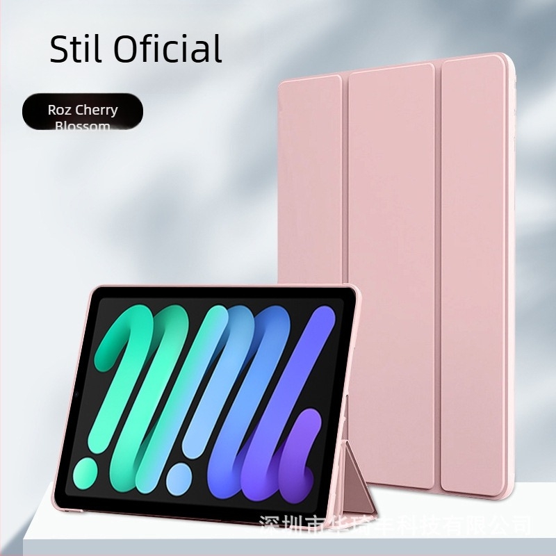 Carcasă din silicon pentru Apple iPad: compatibilă cu iPad Mini 7, iPad Pro 11, iPad Air 4 și iPad 10-a generație; funcție de somn suportată; protecție la șocuri, disipare a căldurii, închidere magnetică, anti-amprente