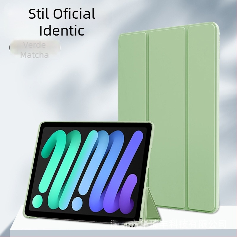 Carcasă din silicon pentru Apple iPad: compatibilă cu iPad Mini 7, iPad Pro 11, iPad Air 4 și iPad 10-a generație; funcție de somn suportată; protecție la șocuri, disipare a căldurii, închidere magnetică, anti-amprente