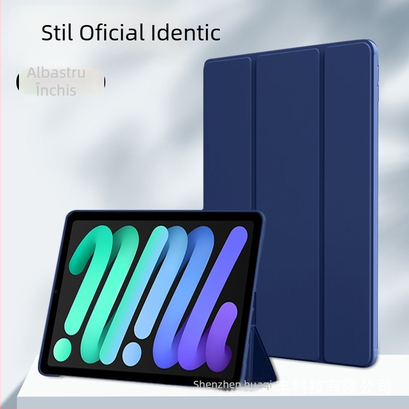 Carcasă din silicon pentru Apple iPad: compatibilă cu iPad Mini 7, iPad Pro 11, iPad Air 4 și iPad 10-a generație; funcție de somn suportată; protecție la șocuri, disipare a căldurii, închidere magnetică, anti-amprente