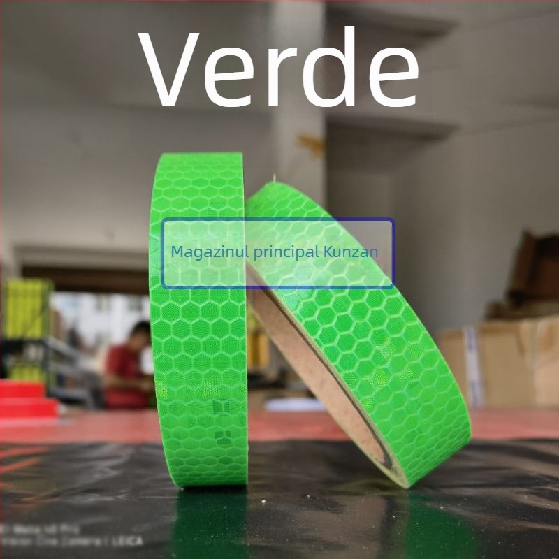 Autocolante de decor pentru caroseria motocicletei electrice, cu benzi reflectorizante colorate — Brand: Unique, Material: Other