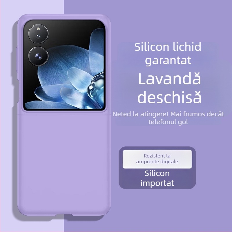 Husă de telefon Xiaomi MixFlip - husă din silicon lichid, husă moale, protecție anti-cadere, compatibilă cu ecran pliabil