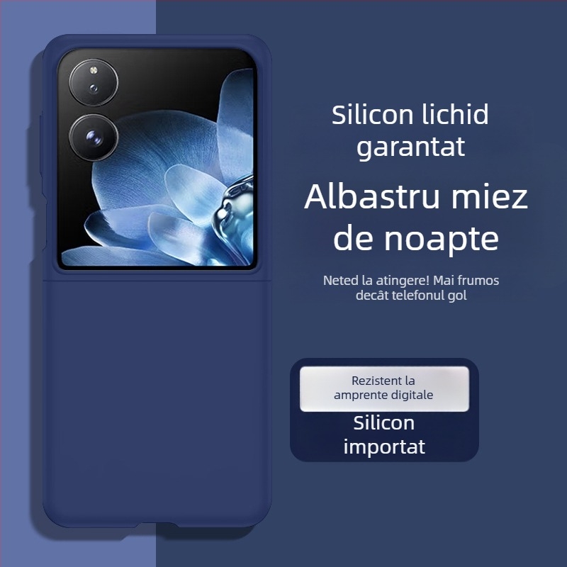Husă de telefon Xiaomi MixFlip - husă din silicon lichid, husă moale, protecție anti-cadere, compatibilă cu ecran pliabil