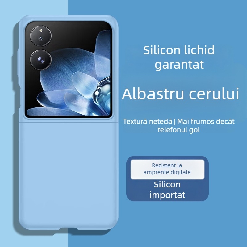 Husă de telefon Xiaomi MixFlip - husă din silicon lichid, husă moale, protecție anti-cadere, compatibilă cu ecran pliabil
