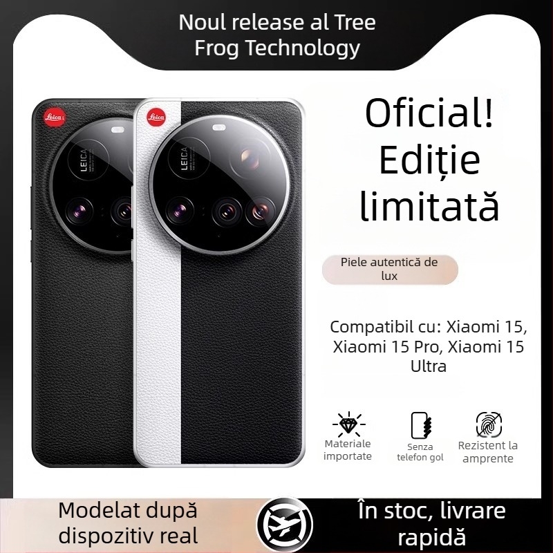 Carcasă Xiaomi 15 Ultra – capac spate, material Cortex, protecție anti-cadere, execuție Impression