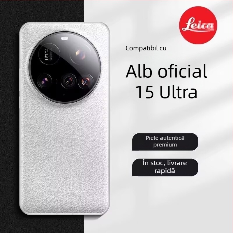 Carcasă Xiaomi 15 Ultra – capac spate, material Cortex, protecție anti-cadere, execuție Impression