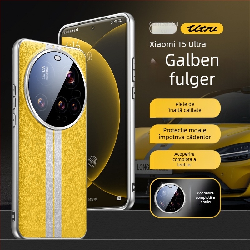 Carcasă Xiaomi 15 Ultra – capac spate, material Cortex, protecție anti-cadere, execuție Impression