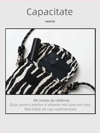 Desoife geantă pentru telefon căptușită – crossbody ușoară, unisex, stil urban, poliester, închidere Velcro, formă vertical pătrată, lansare toamnă 2023