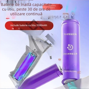 Megafon reîncărcabil cu înregistrare – difuzor portabil cu volum înalt pentru monitorizare de securitate