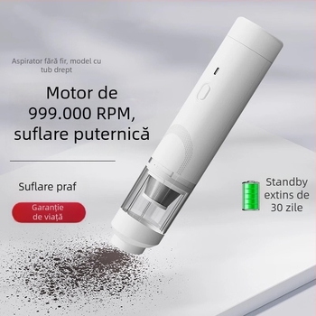 Aspirator de mână pentru mașină — 90W, aspirație 20000Pa, reîncărcabil, cablu 3 m