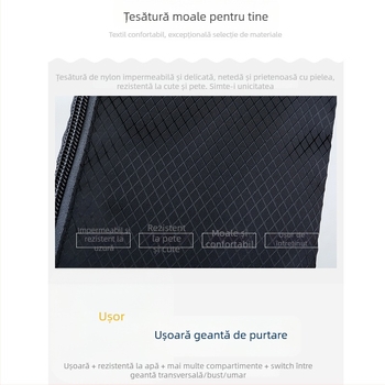 Geantă de talie sport — nylon, ultra-ușoară, rezistentă la uzură, unisex, brand newshield, căptușeală poliester