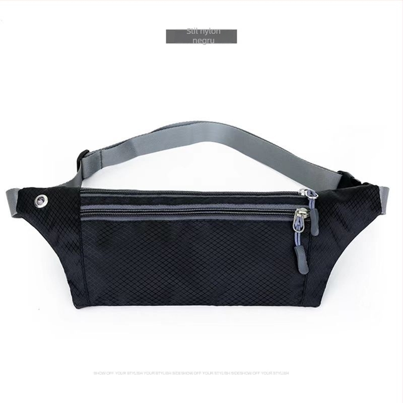 Geantă de talie sport — nylon, ultra-ușoară, rezistentă la uzură, unisex, brand newshield, căptușeală poliester