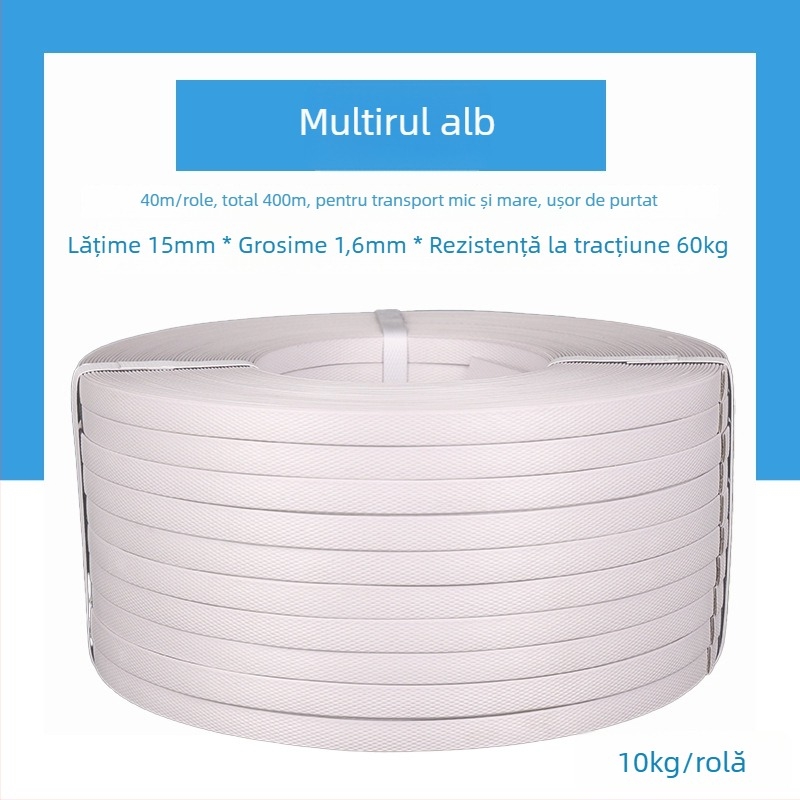 Bandă de ambalare Hongda, 60 kg tracțiune, pentru ambalarea coletelor, personalizabilă