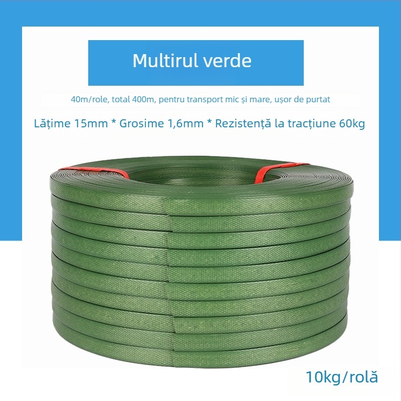Bandă de ambalare Hongda, 60 kg tracțiune, pentru ambalarea coletelor, personalizabilă