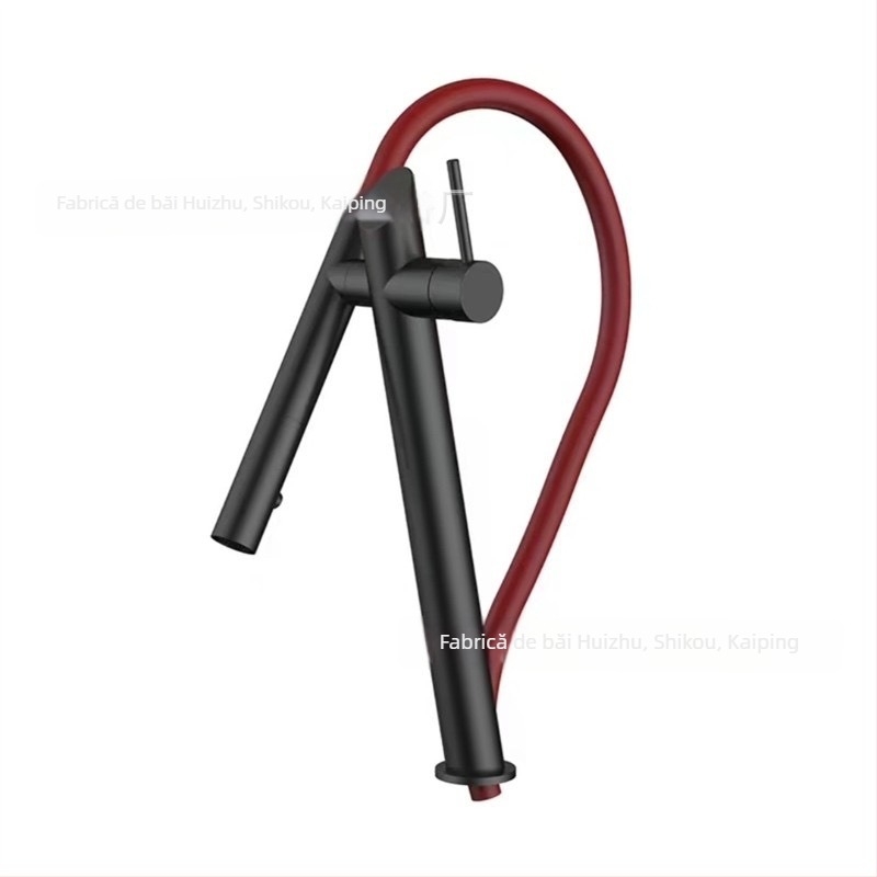 Robinet de bucătărie cu funcție de tragere, montaj încastrat, oțel inoxidabil, deschidere prin ridicare, robinet cu disc ceramic