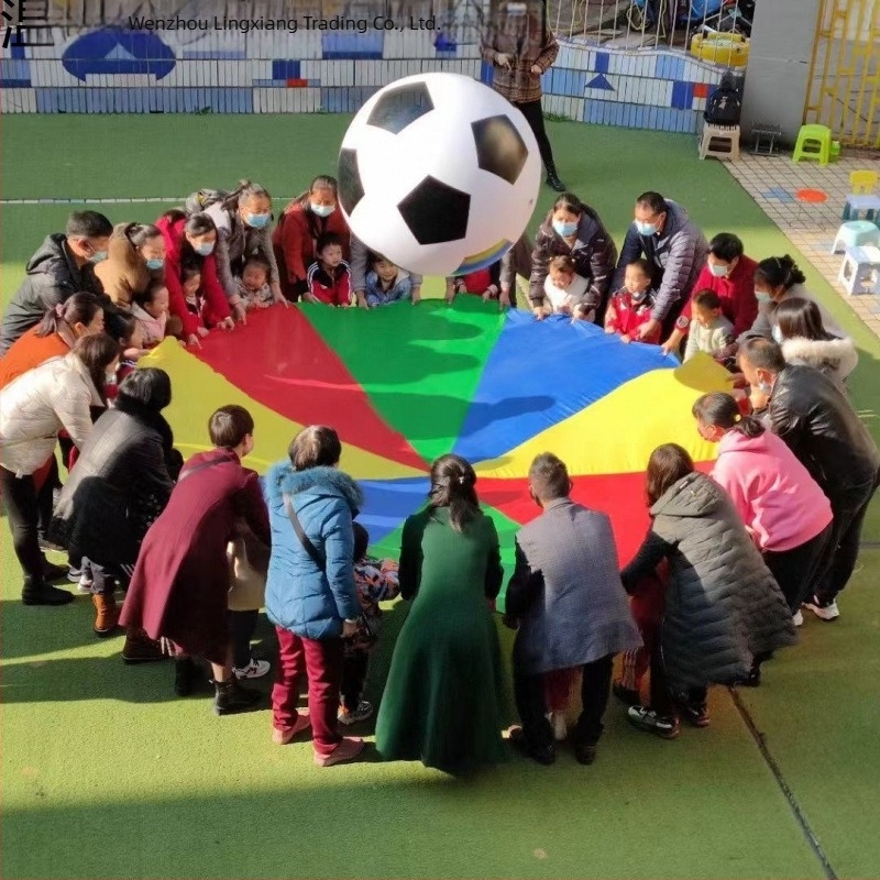 Minge de fotbal gonflabilă din PVC, cusută la mașină, fără imprimare de siglă, uz general