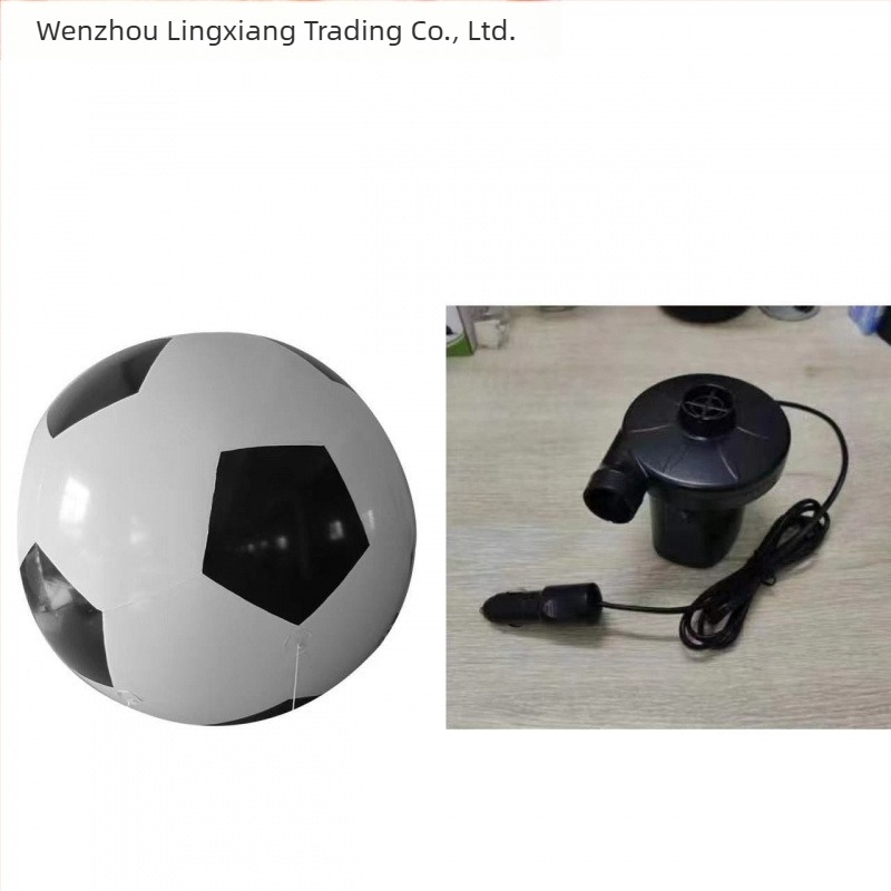 Minge de fotbal gonflabilă din PVC, cusută la mașină, fără imprimare de siglă, uz general