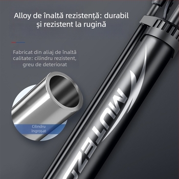 Pompa manuală pentru bicicletă Mingzong, cod produs Ltao863067395496, fără import