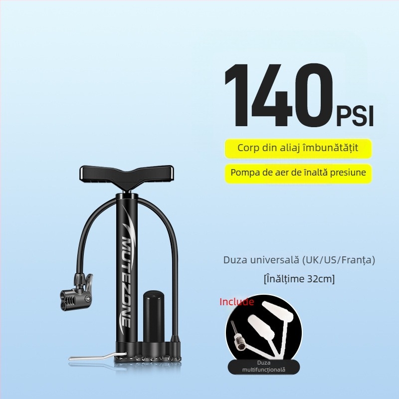 Pompa manuală pentru bicicletă Mingzong, cod produs Ltao863067395496, fără import