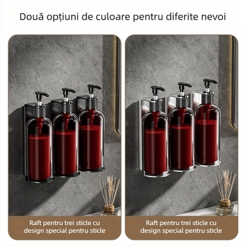 Suport dozator săpun din oțel inoxidabil – finisaj șlefuit, stil luxos discret, funcționare prin apăsare manuală, greutate 400 g