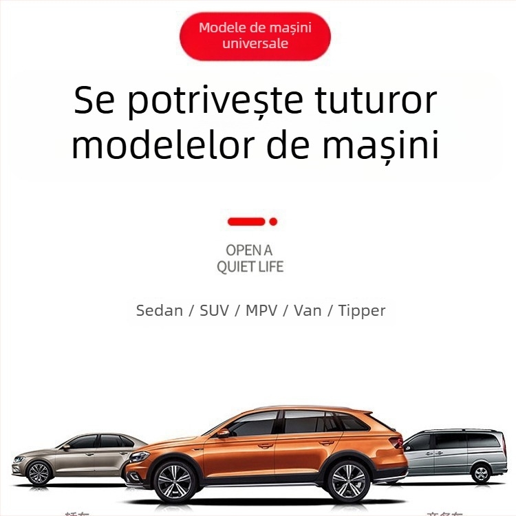 Bandă de etanșare a ușii auto din cauciuc – silicon, impermeabilă, rezistentă la praf și universală, dublu strat