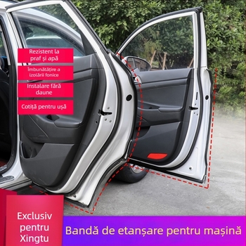 Bandă de etanșare a ușilor pentru întreg automobil – model universal