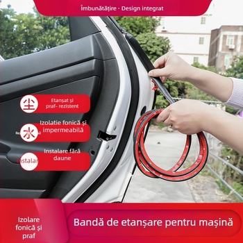 Bandă de etanșare a ușilor pentru întreg automobil – model universal