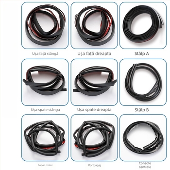 Bandă de etanșare a ușilor pentru întreg automobil – model universal
