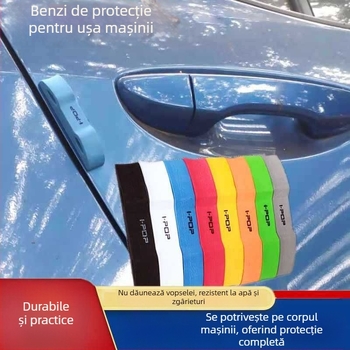 Bandă din cauciuc anti-coliziune pentru mașină – protejează ușile, oglinda retrovizoare, caroseria și bara față