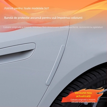 Bandă anti-coliziune pentru ușă, model Su7, material ABS, compatibilă cu Xiaomi