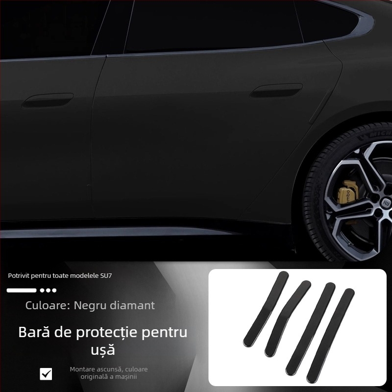 Bandă anti-coliziune pentru ușă, model Su7, material ABS, compatibilă cu Xiaomi