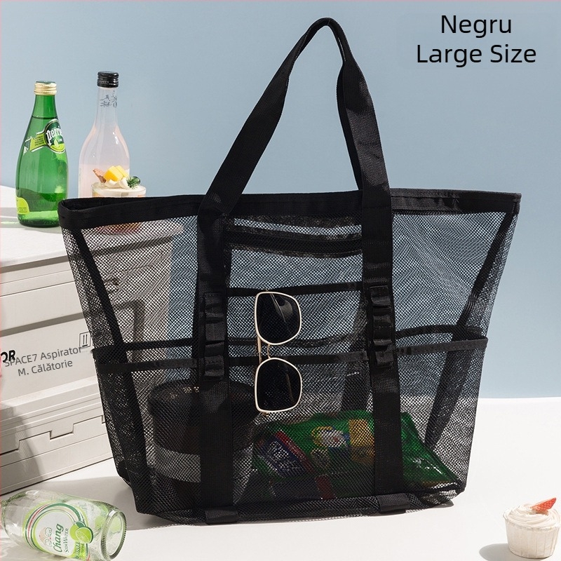 Geantă de depozitare pentru călătorii din plasă – Organizator multifuncțional (formă cub, material plasă, pentru călătorii)