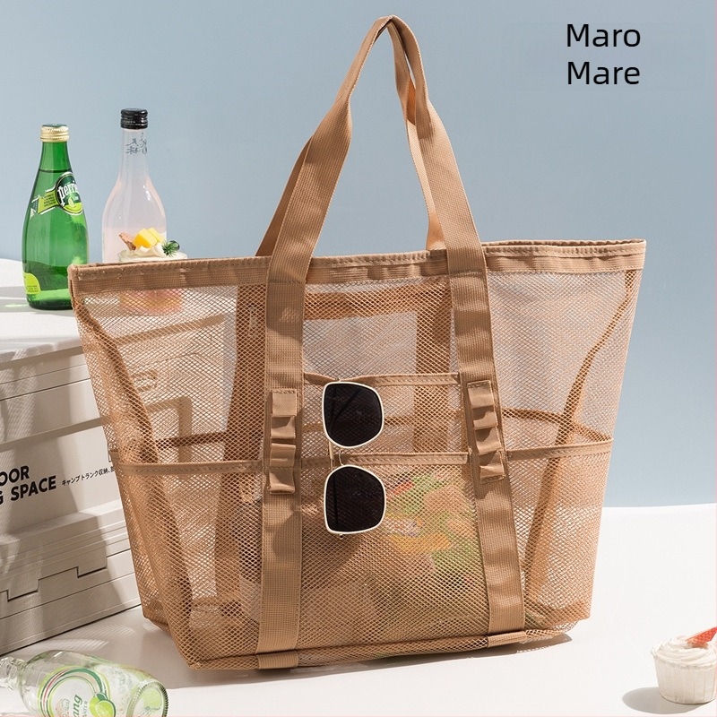 Geantă de depozitare pentru călătorii din plasă – Organizator multifuncțional (formă cub, material plasă, pentru călătorii)