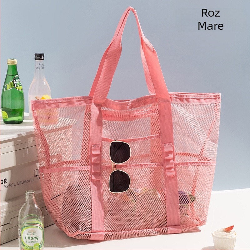 Geantă de depozitare pentru călătorii din plasă – Organizator multifuncțional (formă cub, material plasă, pentru călătorii)