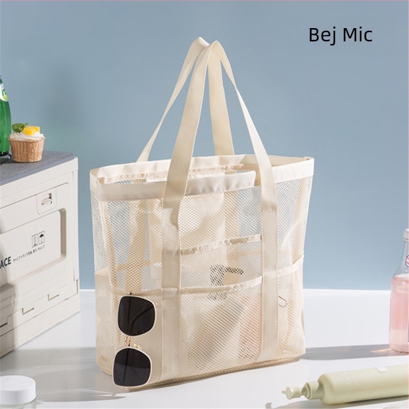 Geantă de depozitare pentru călătorii din plasă – Organizator multifuncțional (formă cub, material plasă, pentru călătorii)