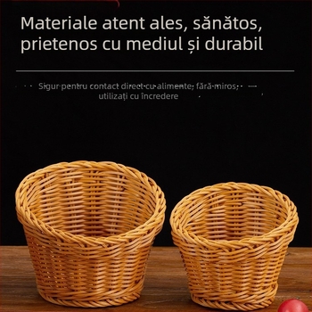 Coș de legume din plastic, design modern simplu, pentru salate și legume, calitate de primă clasă, utilizare comercială