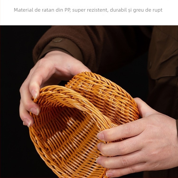 Coș de legume din plastic, design modern simplu, pentru salate și legume, calitate de primă clasă, utilizare comercială