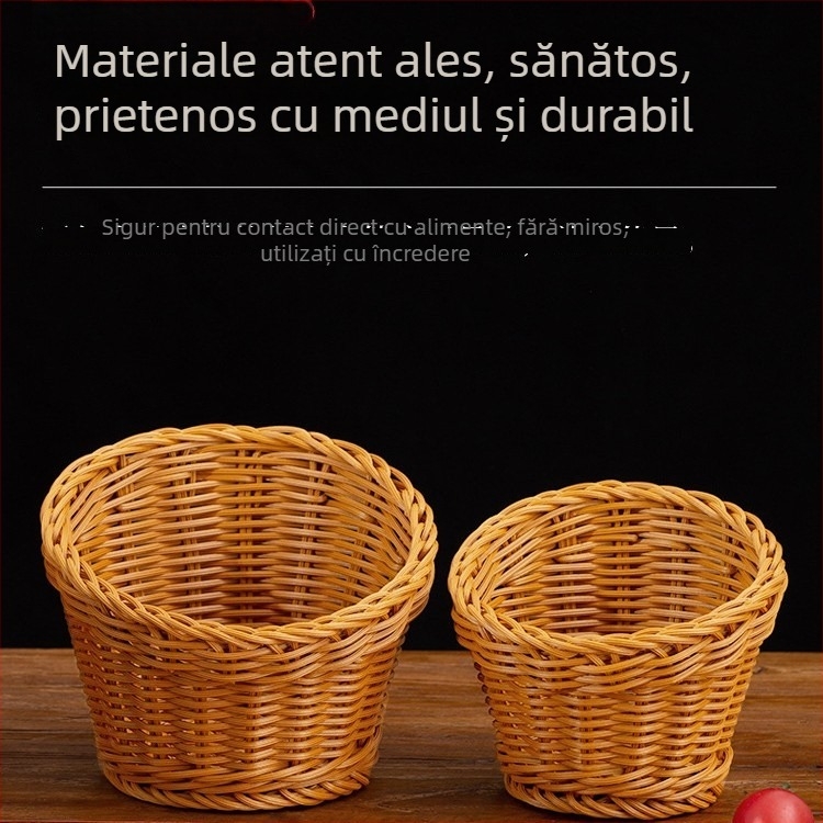 Coș de legume din plastic, design modern simplu, pentru salate și legume, calitate de primă clasă, utilizare comercială