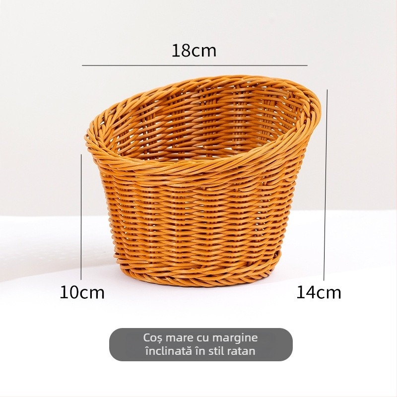 Coș de legume din plastic, design modern simplu, pentru salate și legume, calitate de primă clasă, utilizare comercială