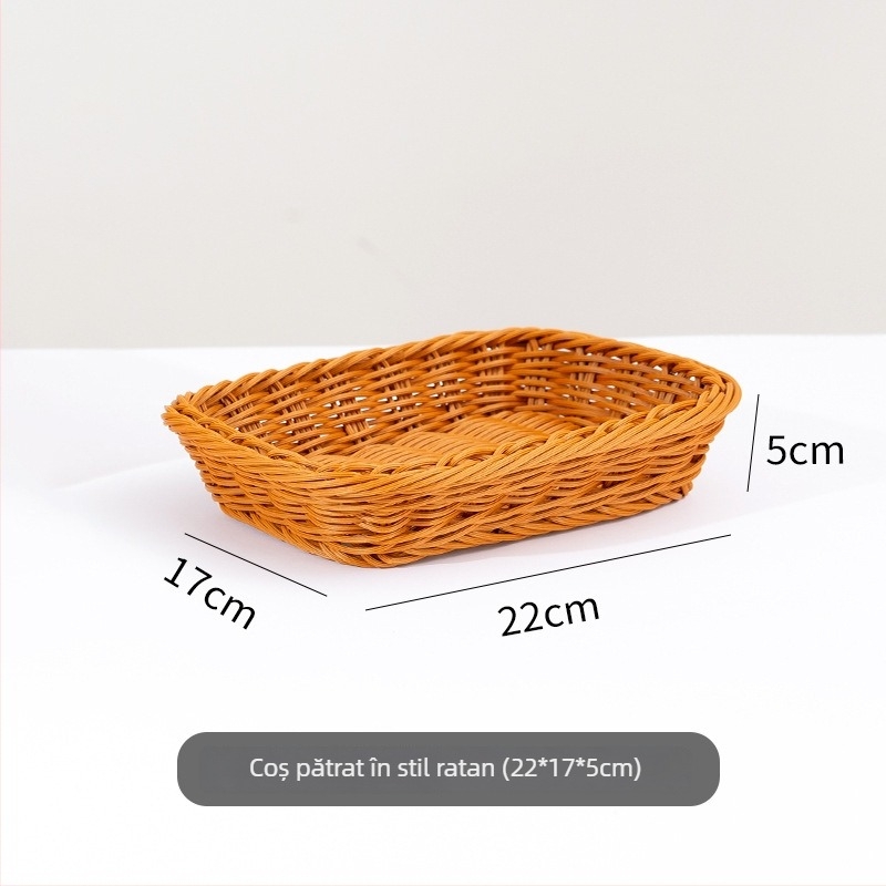 Coș de legume din plastic, design modern simplu, pentru salate și legume, calitate de primă clasă, utilizare comercială