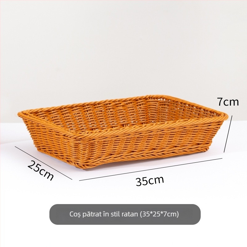 Coș de legume din plastic, design modern simplu, pentru salate și legume, calitate de primă clasă, utilizare comercială