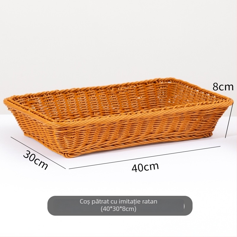 Coș de legume din plastic, design modern simplu, pentru salate și legume, calitate de primă clasă, utilizare comercială