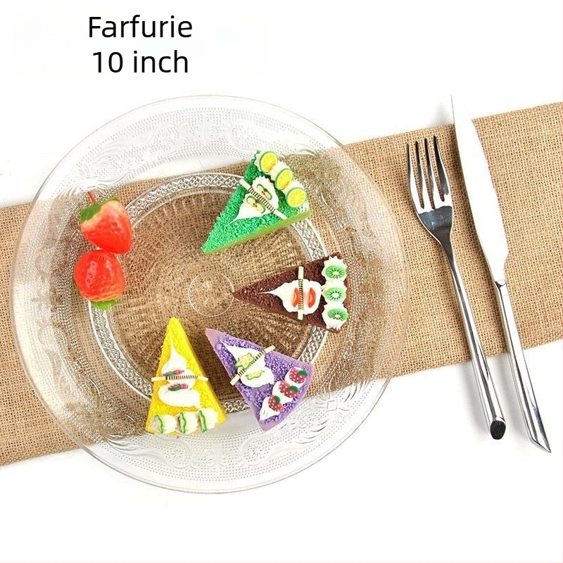 Farfurie pentru fructe din oțel inoxidabil, stil exterior, design simplu